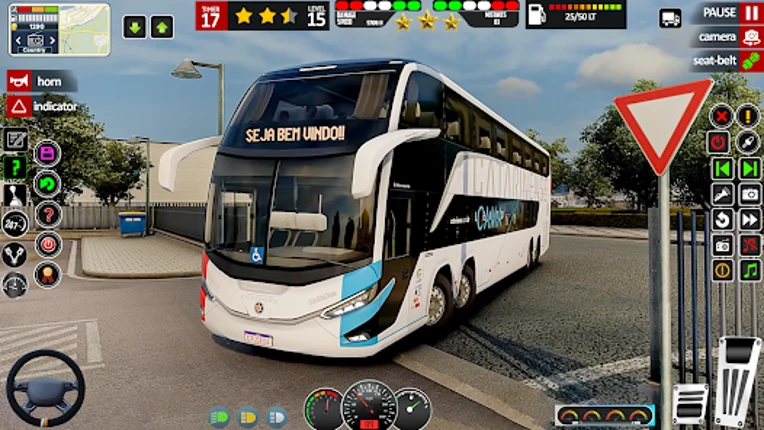 Bus Driving Simulator Games 3D screenshot