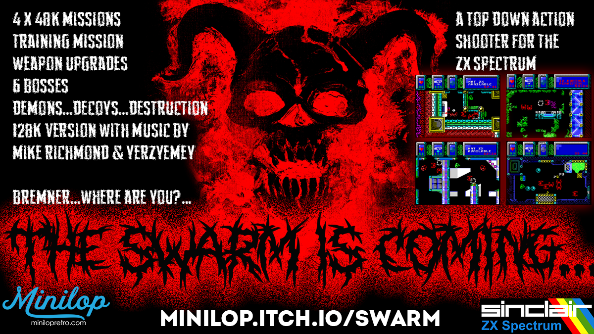 Games like The Swarm is Coming... (ZX Spectrum)