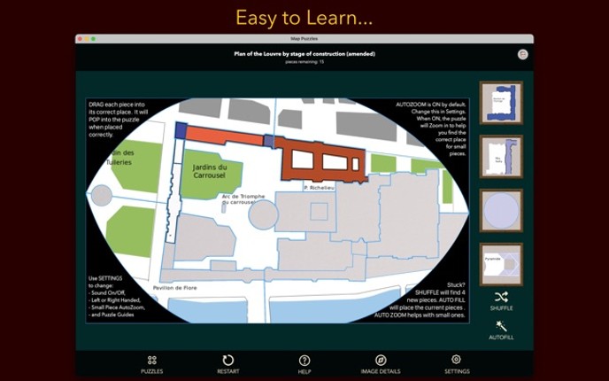 Map Puzzles screenshot