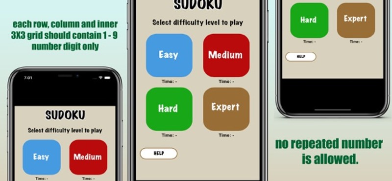 Number Sudoku Puzzle Image