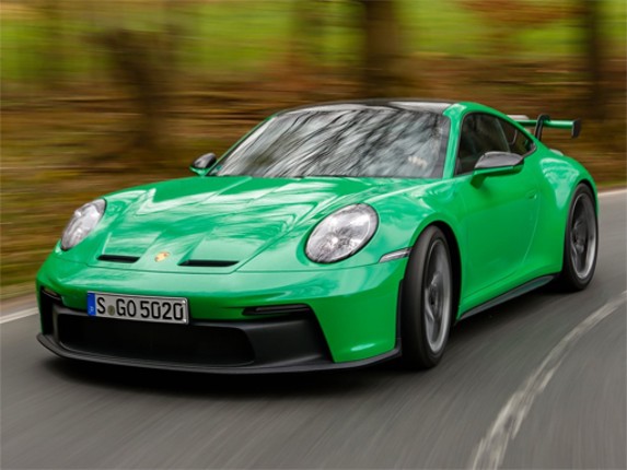 Porsche 911 GT3 Puzzle Game Cover