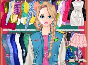 Princess Doll Fashion Dress Up Image