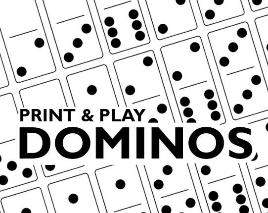 Print & Play Dominos Game Cover