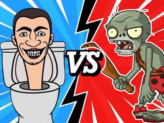Skibidi Toilet Vs Zombies Game Cover