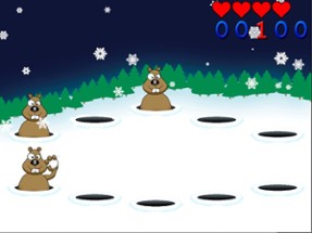 Snowball Hamster Fight Xmas Image