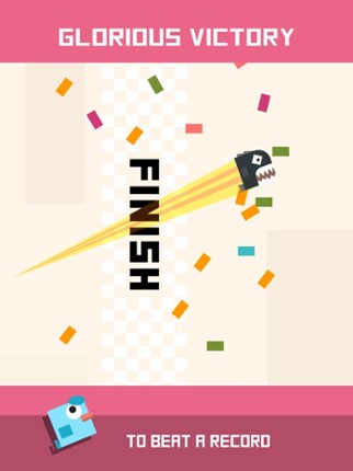 Square Bird Watch - Block Jump screenshot