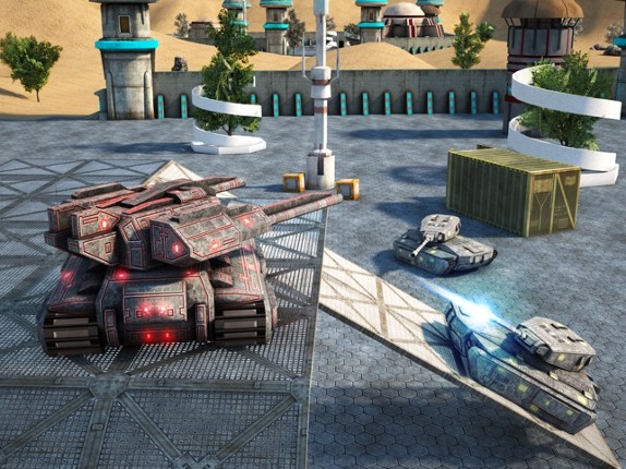Tank Battle Shooting Game Image