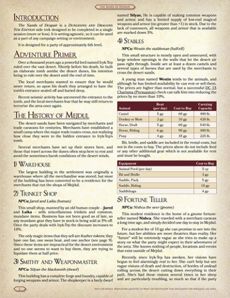 The Sands of Despair (DnD 5E/PF V1) screenshot