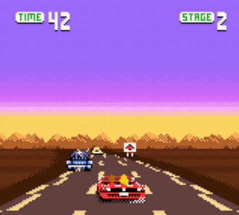 What if OutRun GB screenshot