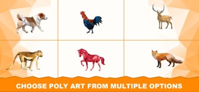 Animal Polygon Art LoPoly Work Image