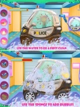 Baby Police Car Wash Image