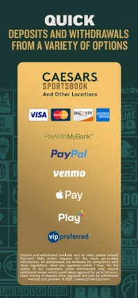 Caesars Sportsbook screenshot