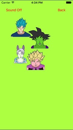 CharacterMaker for Dragon Ball screenshot