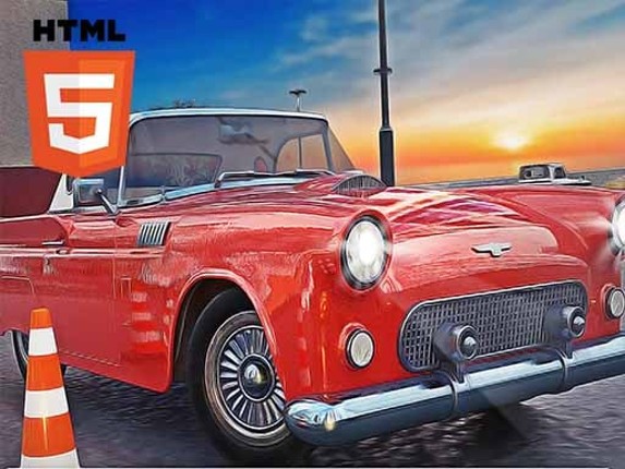 Classic Cars Parking Stunts Game Cover