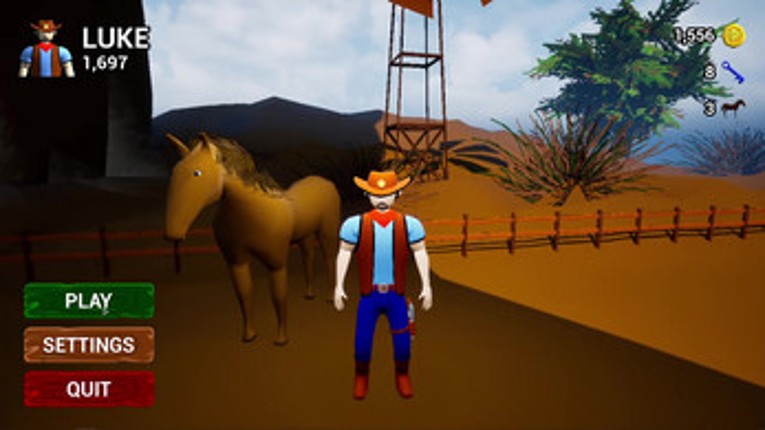 Cowboy Endless Runner Test Build screenshot