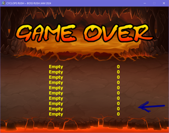 CYCLOPS RUSH screenshot