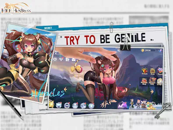 Idle Huntress: Girl's Land EU screenshot