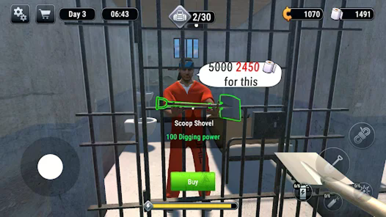 Prison Escape Simulator 3D screenshot