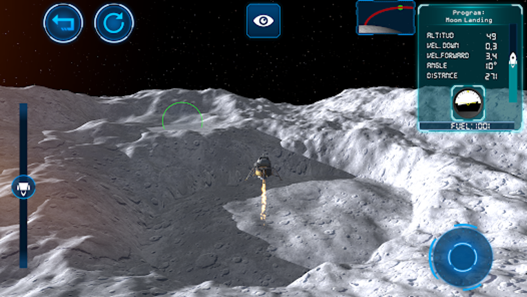 Moon Lander 3D Simulator Image