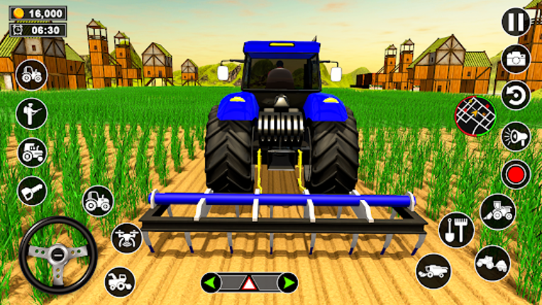 Real Tractor Driving Simulator Image