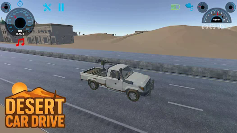 Desert Car Drive screenshot