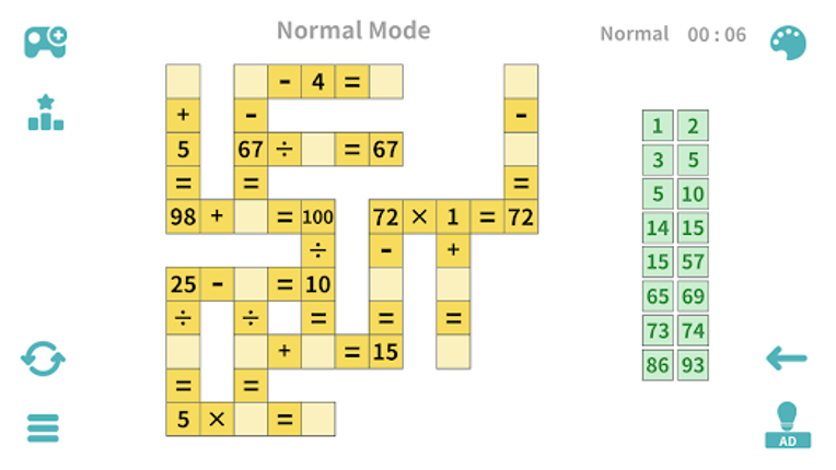 Cross Math Quest Image