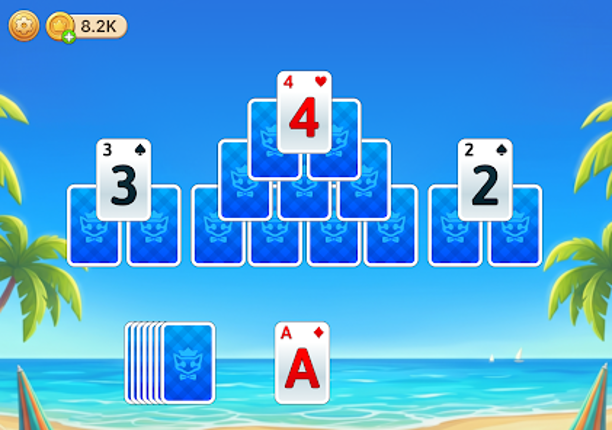Solitaire Explorer: TriPeaks screenshot