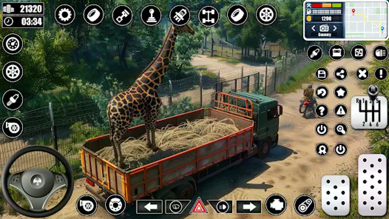 Wild Animal Transporter Truck screenshot