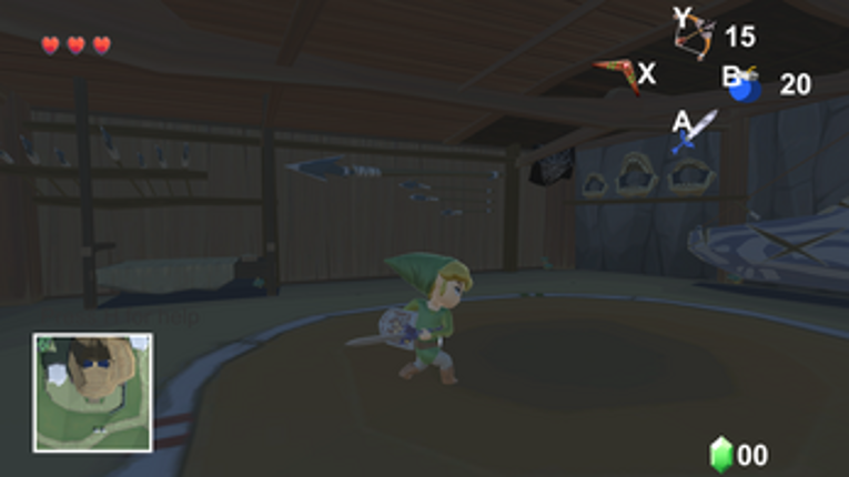 Legend of Lonk: Windwaker remade in Unity Image