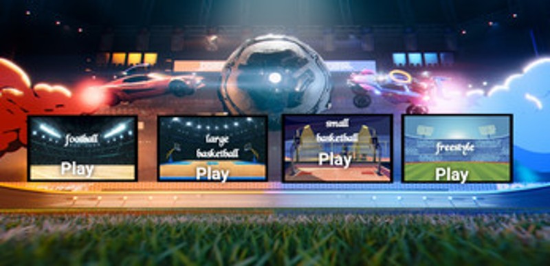 Rocket league 2D 2PLAYER Free version screenshot