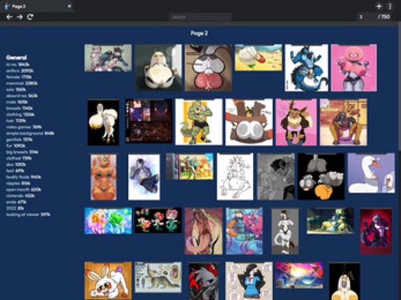 Rule34 Browser screenshot