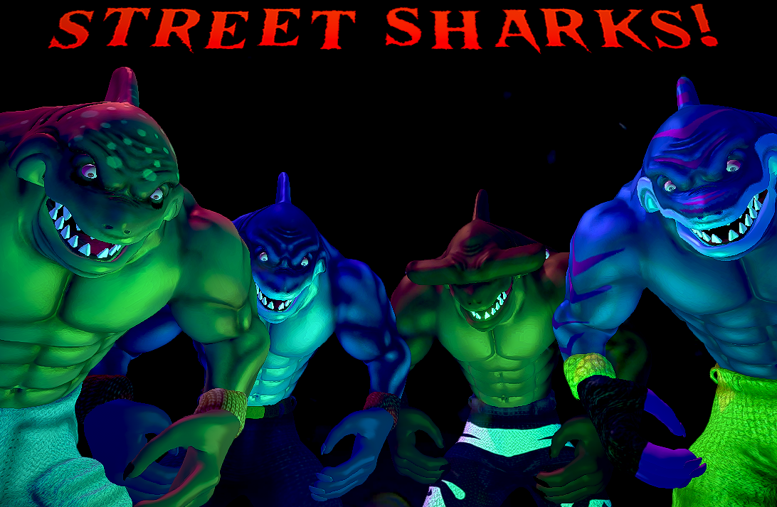 Games like Street Sharks: The Game!