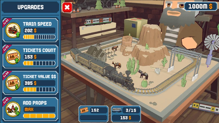 Grandpa Loves Trains screenshot