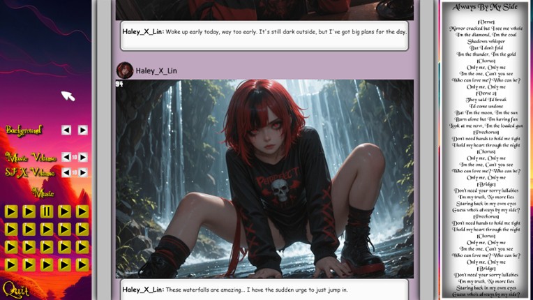 Haley: Online screenshot