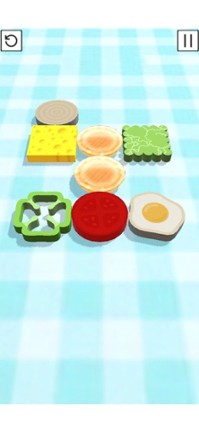 HamBurger- Folding Puzzle Game Image