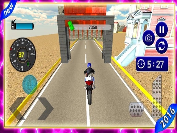 Highway Bike Rider – Motor Bike Race Simulator with Deadliest Stunts of 2016 screenshot