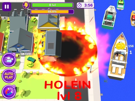 Holein. hole io blackhole game Image