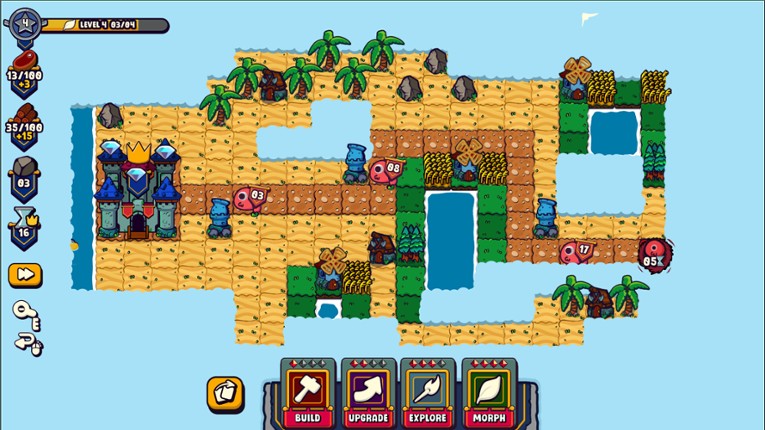 Islets Defense screenshot