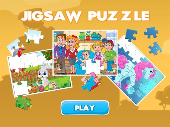 Jigsaw Puzzle Games Free - Who love educational memory learning puzzles for Kids and toddlers screenshot
