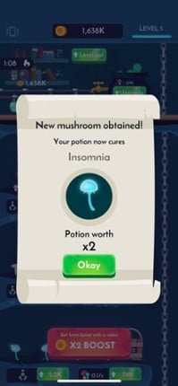 Magic Mushrooms - Idle Game screenshot