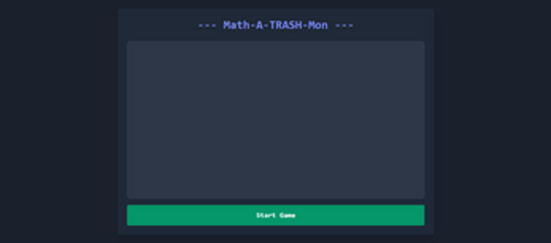 Math-A-Trash-Mon Image