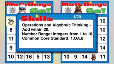 Math Bingo K-6 Image