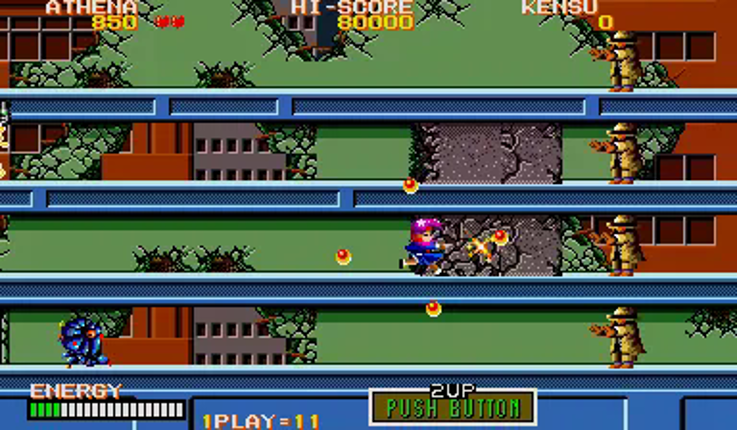 Psycho Soldier screenshot