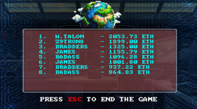 Quantum Cyberpunk Stock Market Simulator Image