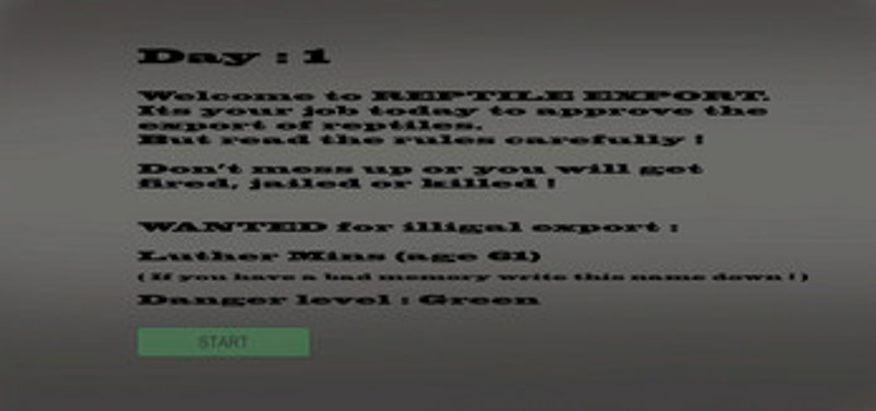 REPTILE EXPORT 2017 screenshot
