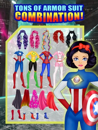 Wonder Supergirl Super Hero Games for Girls screenshot