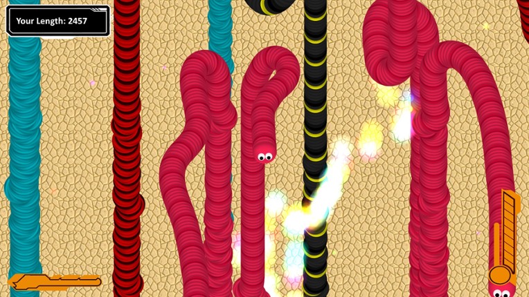Worms Zone io - Slither Snake game screenshot