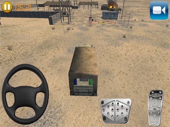 Army Trucks Emergency Parking : Battle-Ground  Rumble. Play Real Redline Game screenshot