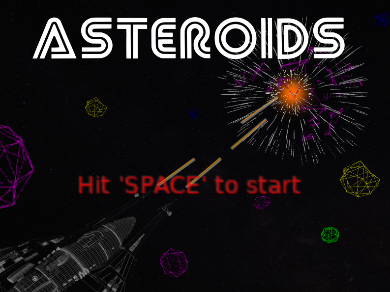 Games like ASTEROIDS