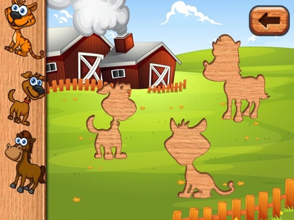 Cute Animal Puzzles and Games for Toddlers &amp; Kids screenshot